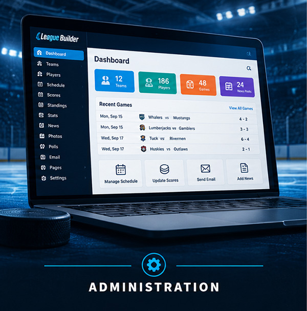 League Builder Administration